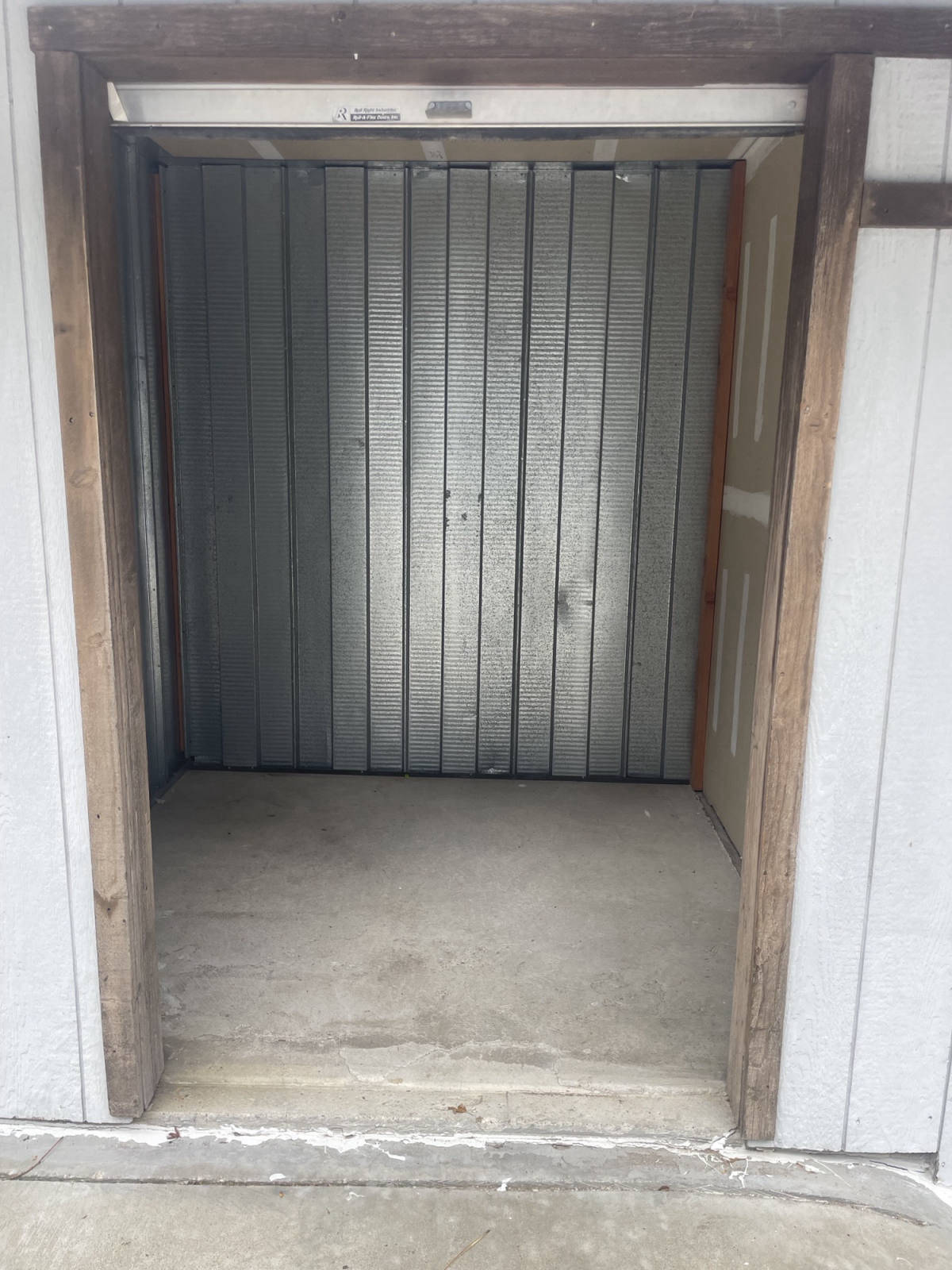 After — Outdoor Storage Unit